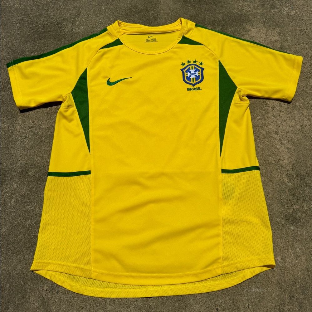 Vintage 2000s Nike Brazil Soccer Jersey
